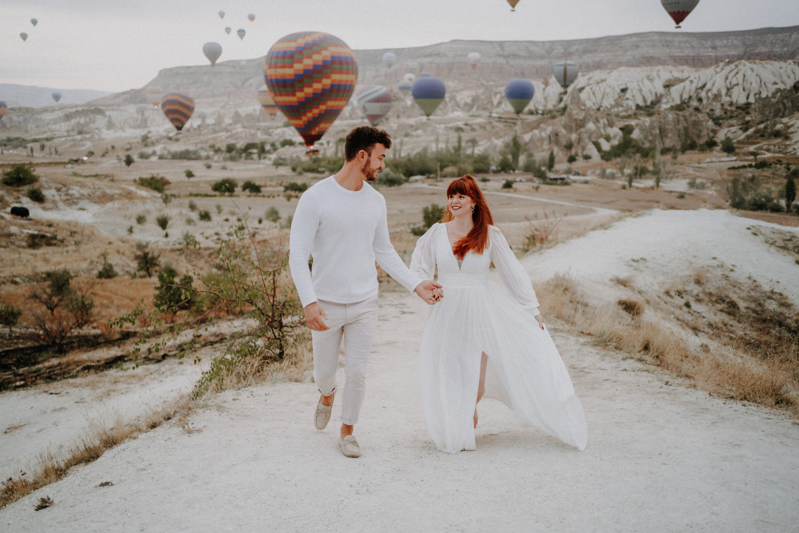 brautpaar kappadokien türkei